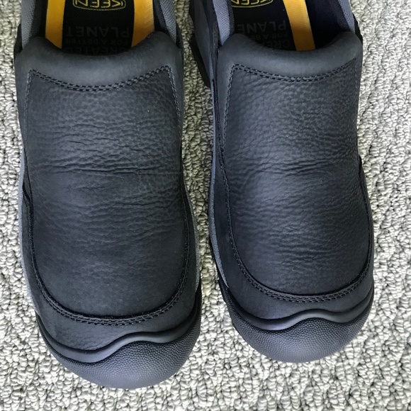 Keen Targhee II Soho Slip On Shoe In Black/Steel Grey In Men\'s Size 9 main image 10
